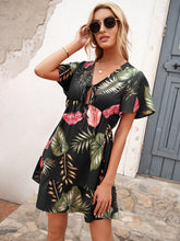 Gemustertes Kleid
